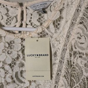 Lucky Brand Lace Top size M